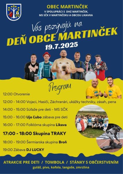 Den obce Martincek