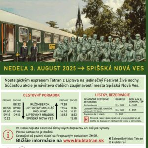 Tatranom na festival Zive sochy