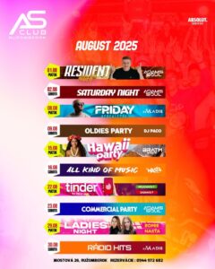 AS Club august 2025