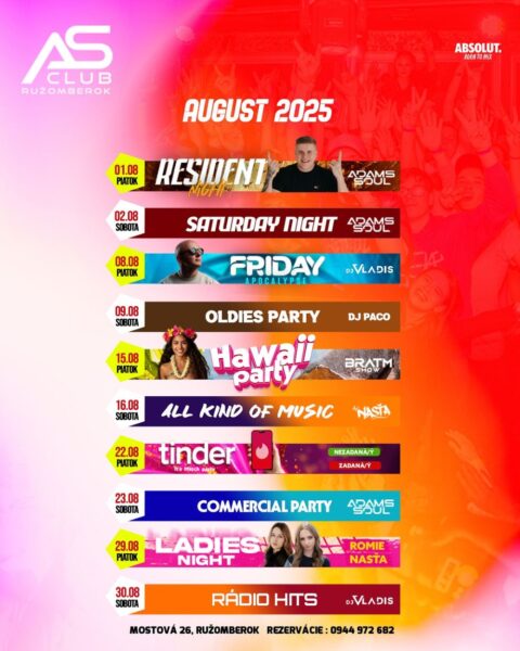 AS Club august 2025