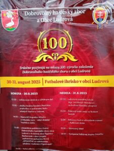 Oslavy 100. vyrocia zalozenia DHZ Ludrova