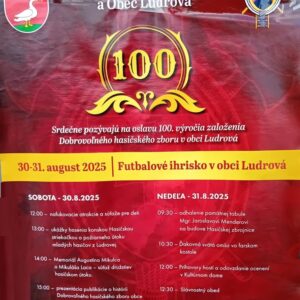 Oslavy 100. vyrocia zalozenia DHZ Ludrova