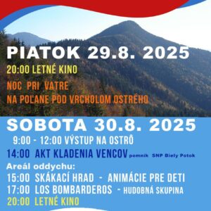 Oslavy 81. vyrocia SNP v Bielom Potoku