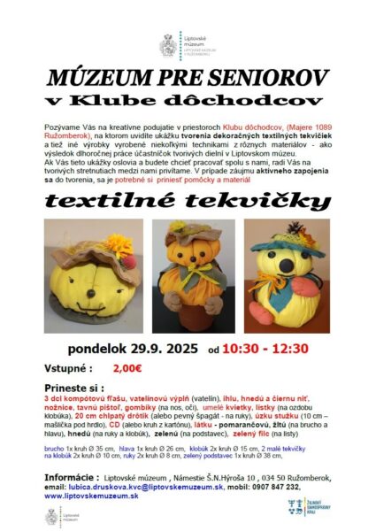 Textilne tekvicky
