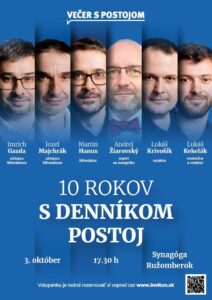 10 rokov s dennikom Postoj