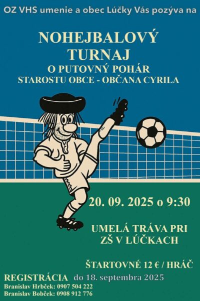 Nohejbalovy turnaj