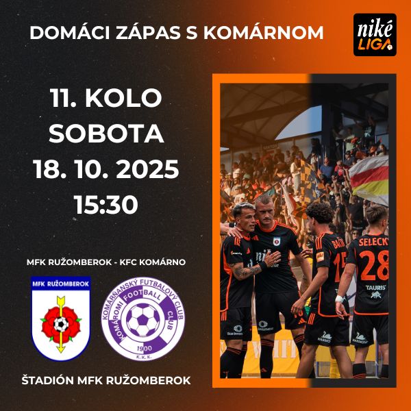Ruzomberok - Komarno