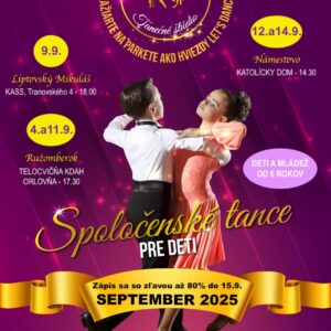Spolocenske tance pre deti