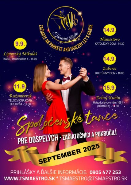 Spolocenske tance pre dospelych
