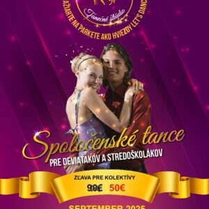 Spolocenske tance pre stredoskolakov