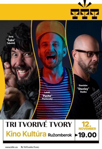 Tri tvorive tvory