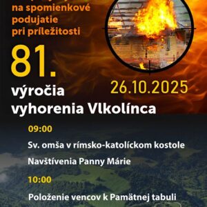 81. vyrocie vyhorenia Vlkolinca