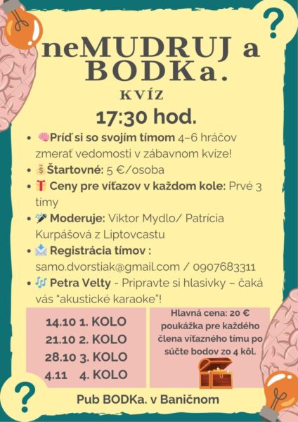 Nemudruj a bodka