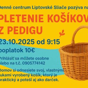 Pletenie kosikov z pedigu