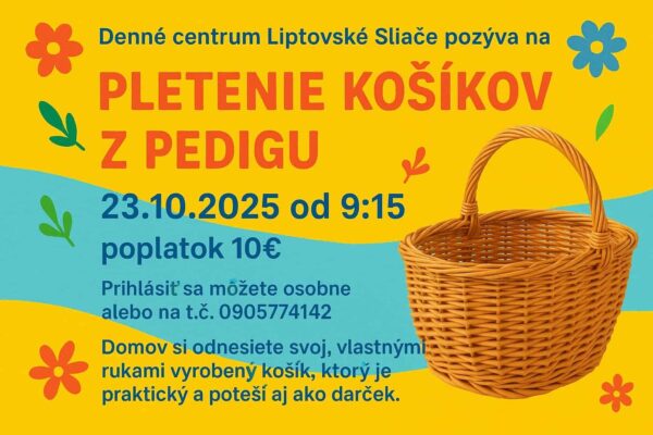 Pletenie kosikov z pedigu