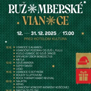 Ruzomberske Vianoce 2025