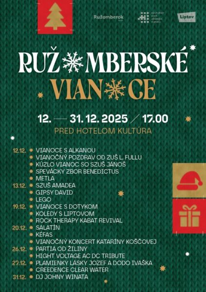 Ruzomberske Vianoce 2025