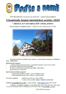 Ukoncenie letnej turistickej sezony 2025