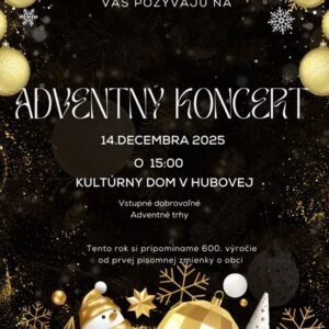Adventny koncert Hubova