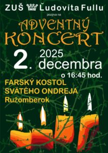 Adventny koncert ZUS LF