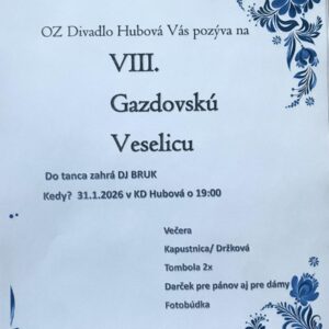 Gazdovska veselica Hubova