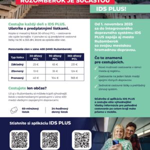 IDS PLUS spája Ružomberok