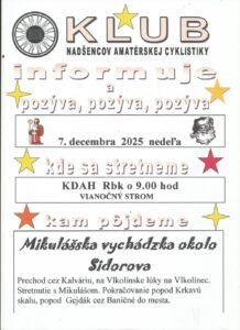 Mikulasska vychadzka okolo Sidorova