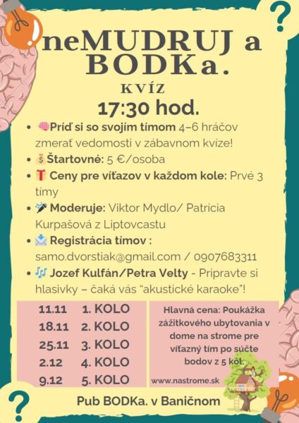 Nemudruj a bodka