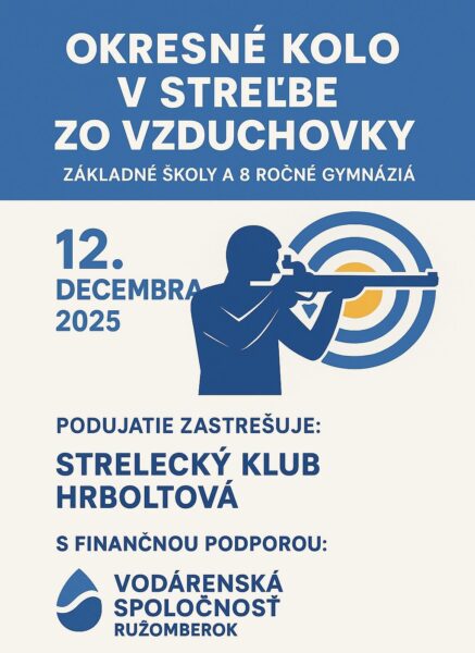Okresne kolo v strelbe zo vzduchovky