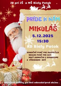 Pride k nam Mikulas Biely Potok