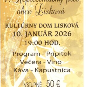 Reprezentacny ples Liskova