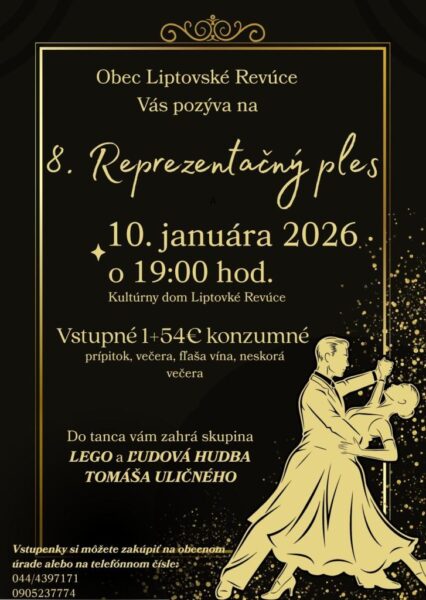 Reprezentacny ples Revuce