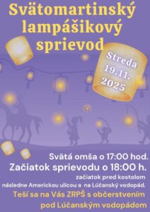 Svatomartinsky lampasikovy sprievod Lucky