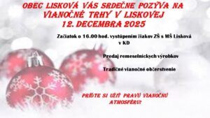 Vianocne trhy Liskova