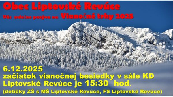 Vianocne trhy Revuce