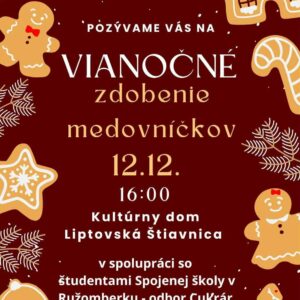 Vianocne zdobenie medovnickov
