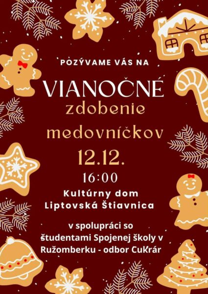 Vianocne zdobenie medovnickov