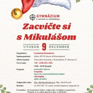 Zacvicte si s Mikulasom