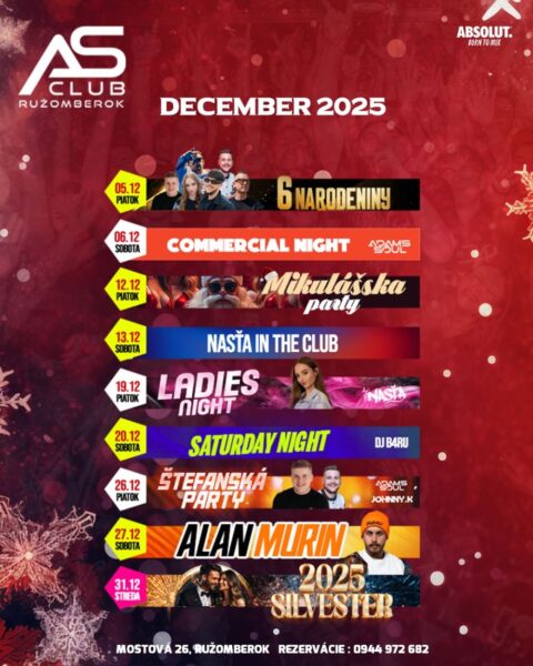 AS Club december 2025