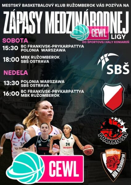 CEWL liga Ruzomberok