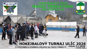 Hokejbalovy turnaj ulic 2026