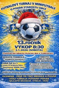 Turnaj v minifutbale o pohar starostu obce