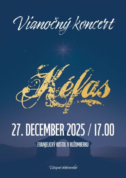 Vianocny koncert Kefas