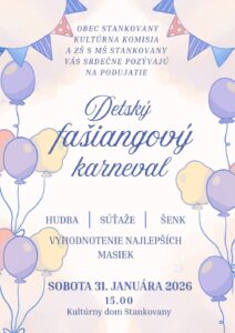 Detsky fasiangovy karneval Stankovany