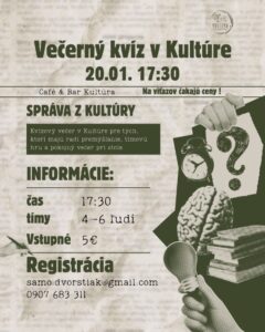 Vecerny kviz