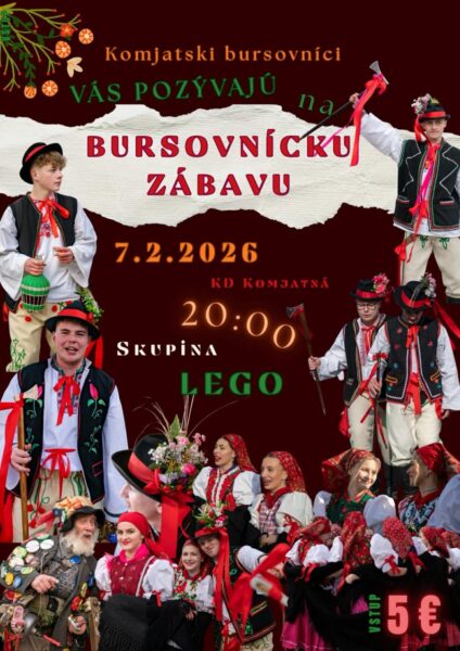 Bursovnicka zavbava Komjatna