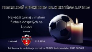 Futbalova spomienka na Kristiana a Petra