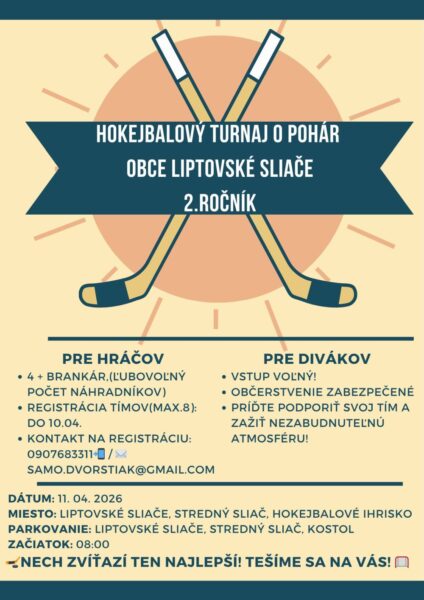 Hokejbalovy turnaj Sliace