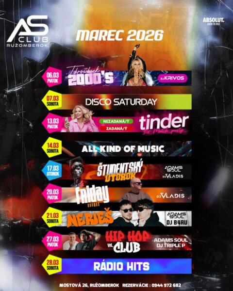 AS Club marec 2026