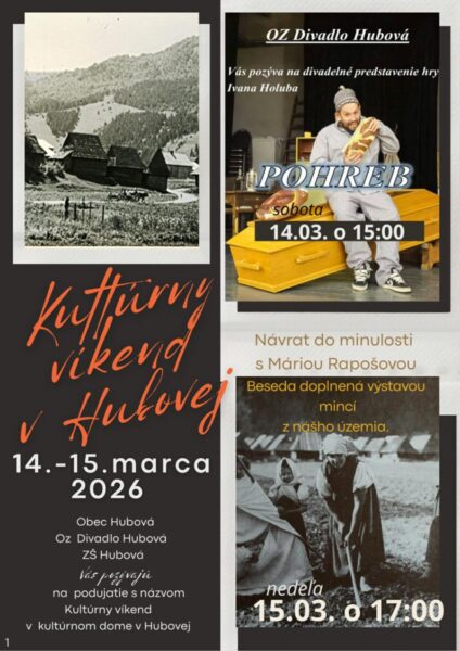 Kulturny vikend Hubova